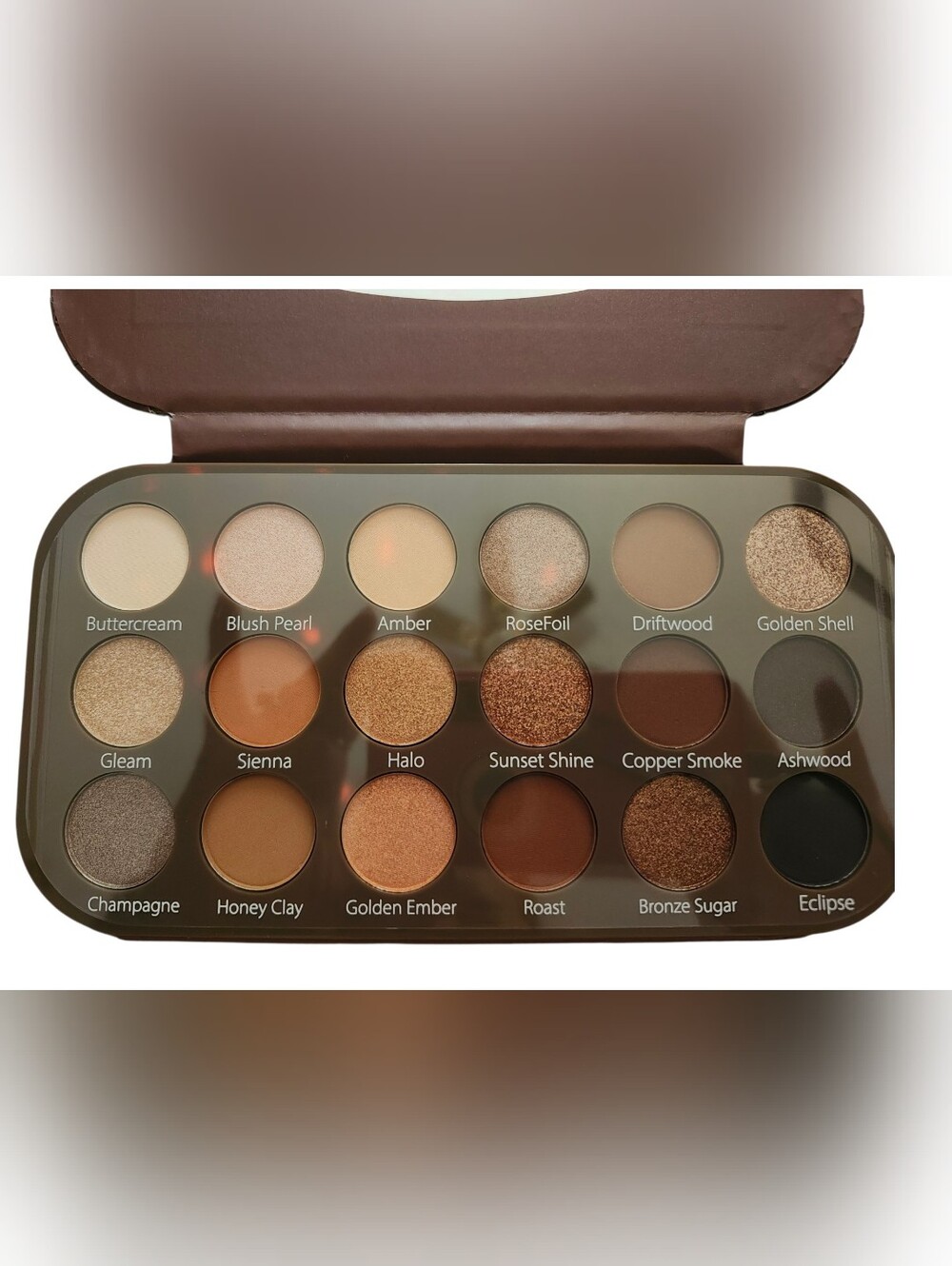 Benefit NIB Bare Radiance Soft Power Neutrals Eyeshadow Palette - Warm Brown